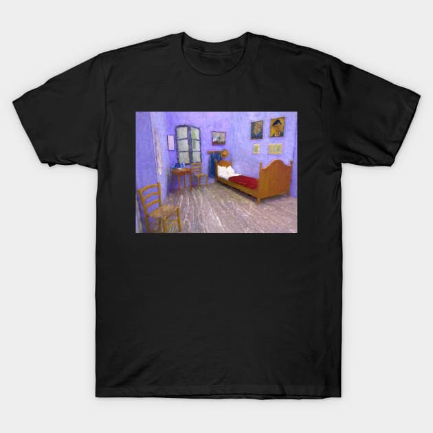 Van Gogh Bedroom T-Shirt by zglenallen